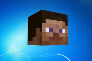 Steve fondo de pantallas Minecraft