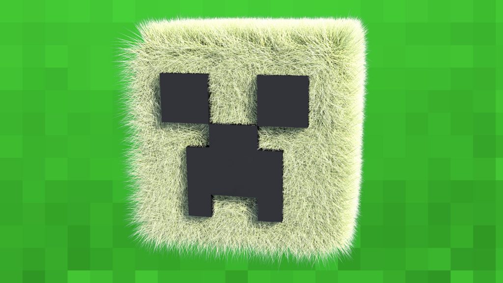 Fondo de pantalla Creeper atractivo de Minecraft