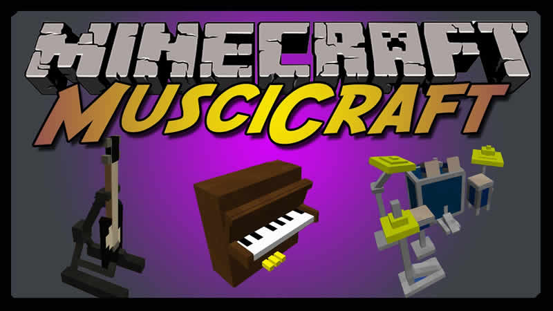 MusicCraft Mod para Minecraft