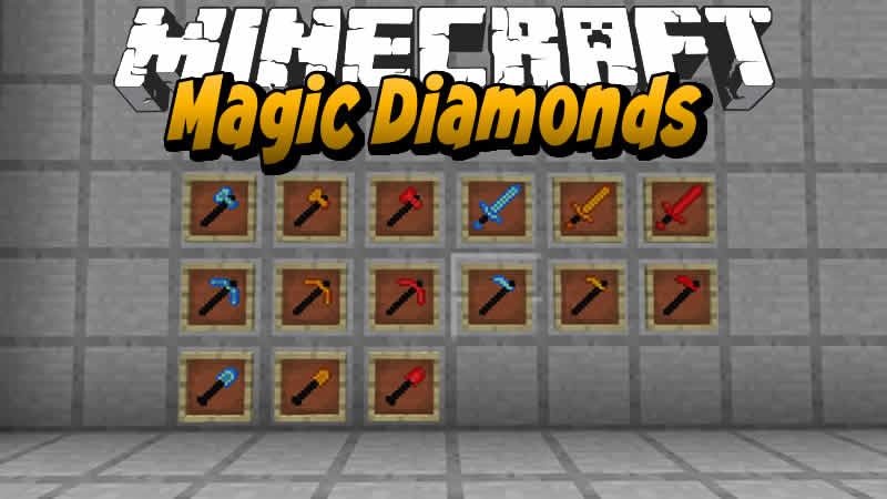 Magic Diamonds Mod para Minecraft