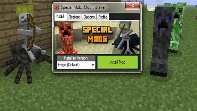 Special Mobs Mod Captura de pantalla