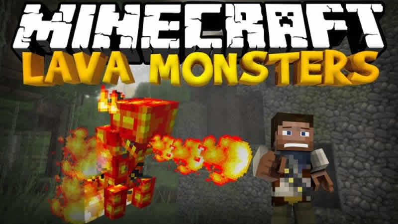 Lava Monsters Mod para Minecraft