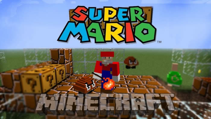 Super Mario Mod para Minecraft