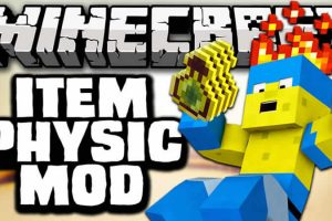 ItemPhysic Mod para Minecraft