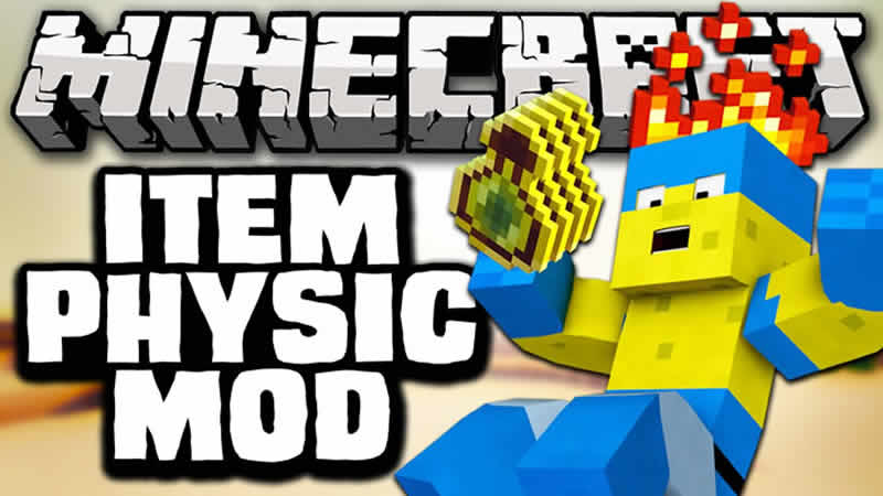 ItemPhysic Mod para Minecraft