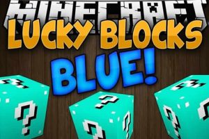 Lucky Block Blue Mod para Minecraft