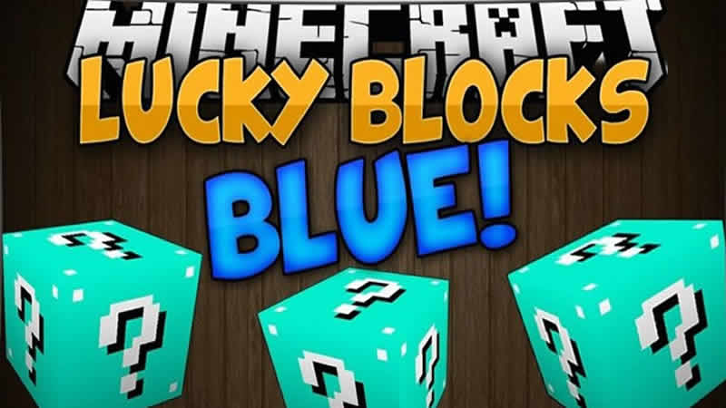 Lucky Block Blue Mod para Minecraft