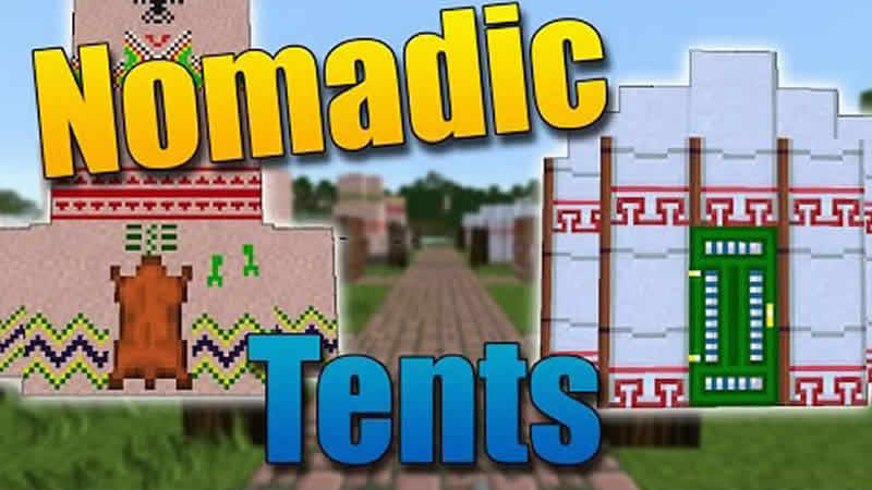 Nomadic Tents Mod para Minecraft