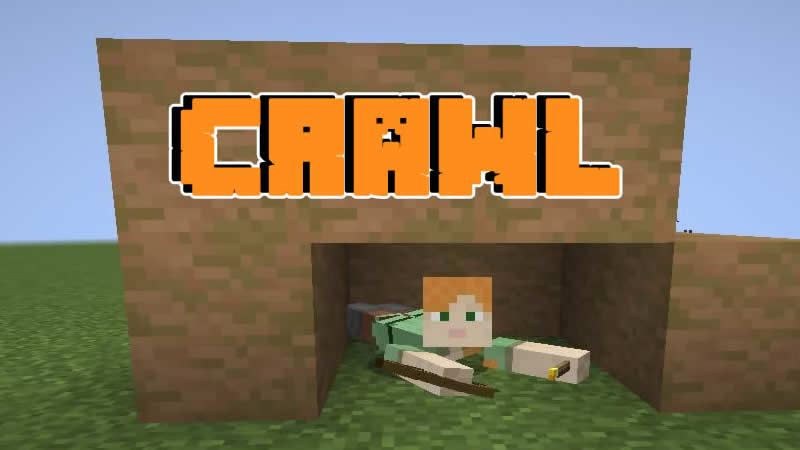 Crawl Mod para Minecraft