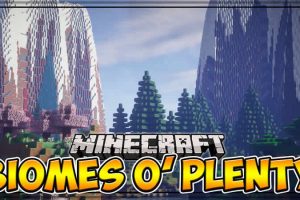 Biomes O’ Plenty Mod para Minecraft