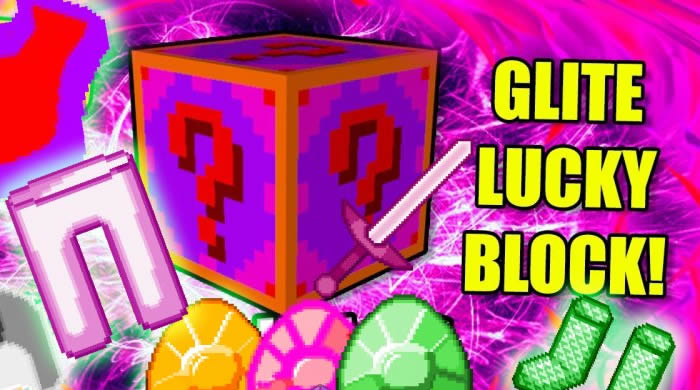 Lucky Block Glite Mod para Minecraft