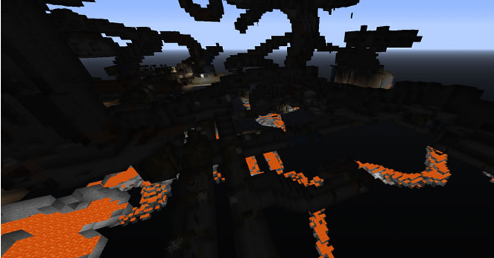 Semilla de Enorme mina abandonada Captura de pantalla