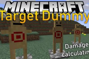Target Dummy Mod para Minecraft