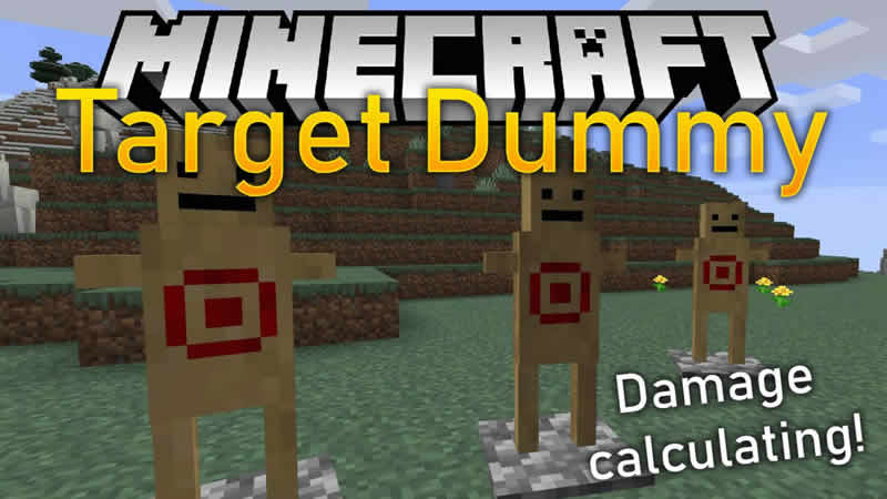 Target Dummy Mod para Minecraft
