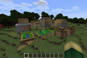 Semilla de Pueblo Actualizada para Minecraft