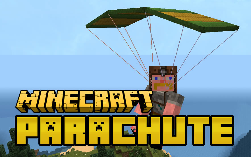 Parachute Mod para Minecraft