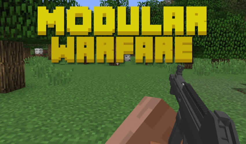 ModularWarfare Mod para Minecraft