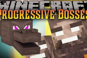Progressive Bosses Mod para Minecraft