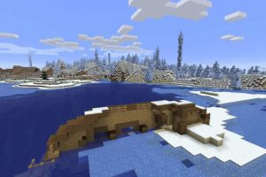 Semilla de Naufragio en el Iceberg para Minecraft