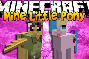 Mine Little Pony Mod para Minecraft