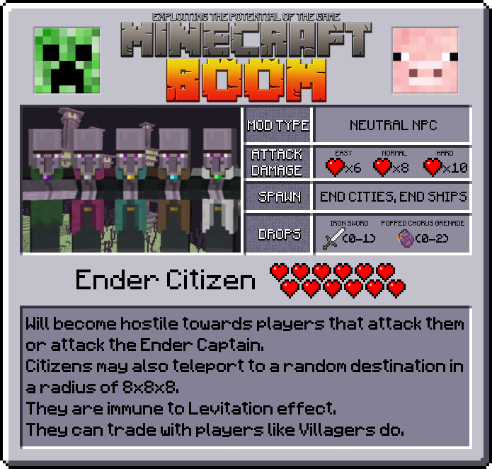Minecraft Boom Mod Captura de pantalla 1