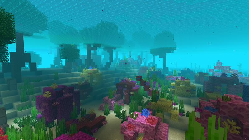 Underwater Biome Mod Captura de pantalla 8