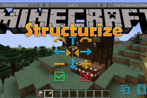 Structurize Mod para Minecraft