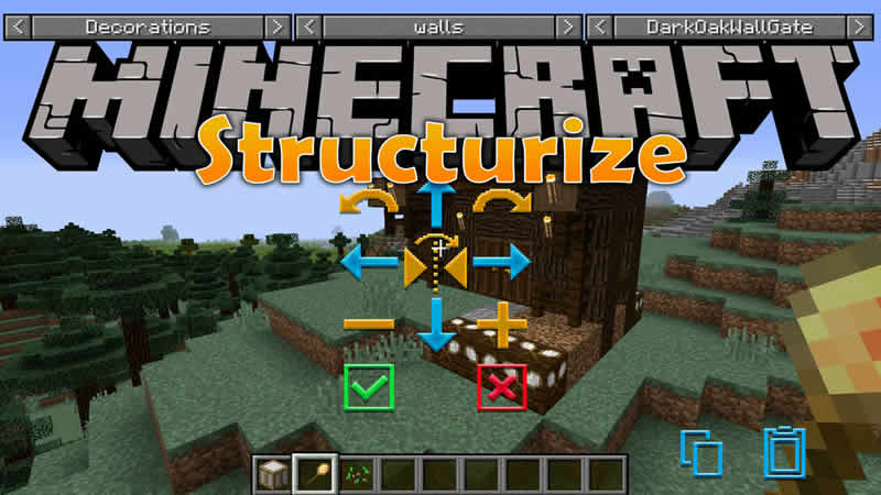 Structurize Mod para Minecraft