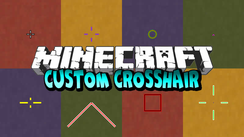 Custom Crosshair Mod para Minecraft