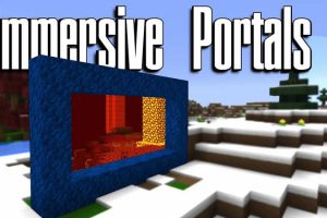 Immersive Portals Mod para Minecraft