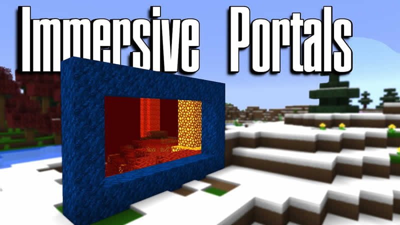 Immersive Portals Mod para Minecraft