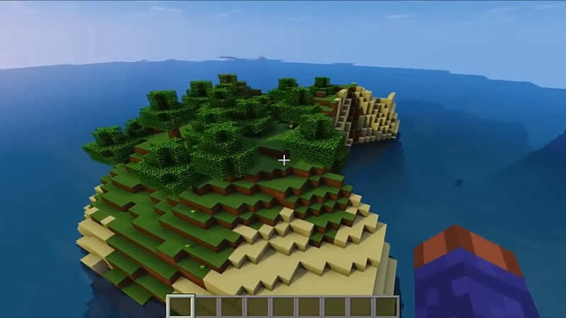 Semilla de Isla pequeña para Minecraft