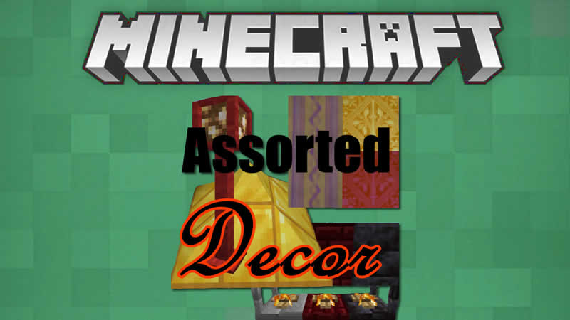Assorted Decor Mod para Minecraft