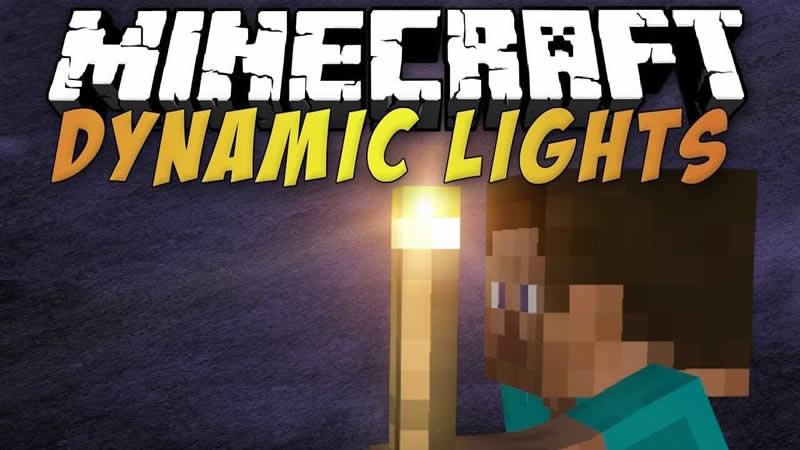 Dynamic Lights Mod para Minecraft