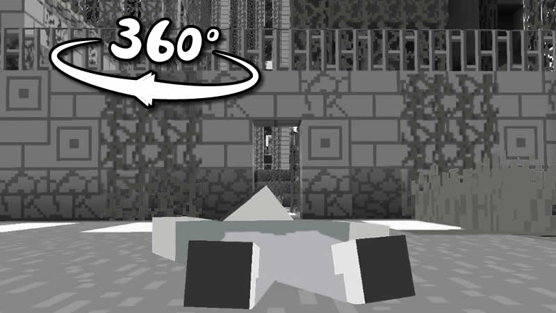 Terremoto en Minecraft Animación 360°