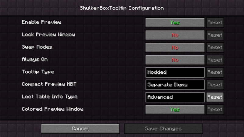 ShulkerBoxTooltip Mod Captura de pantalla 5