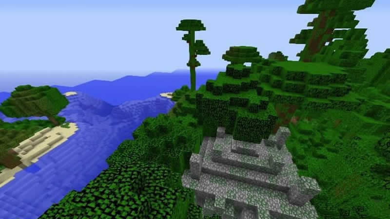 Semilla de Templo de la Orilla para Minecraft